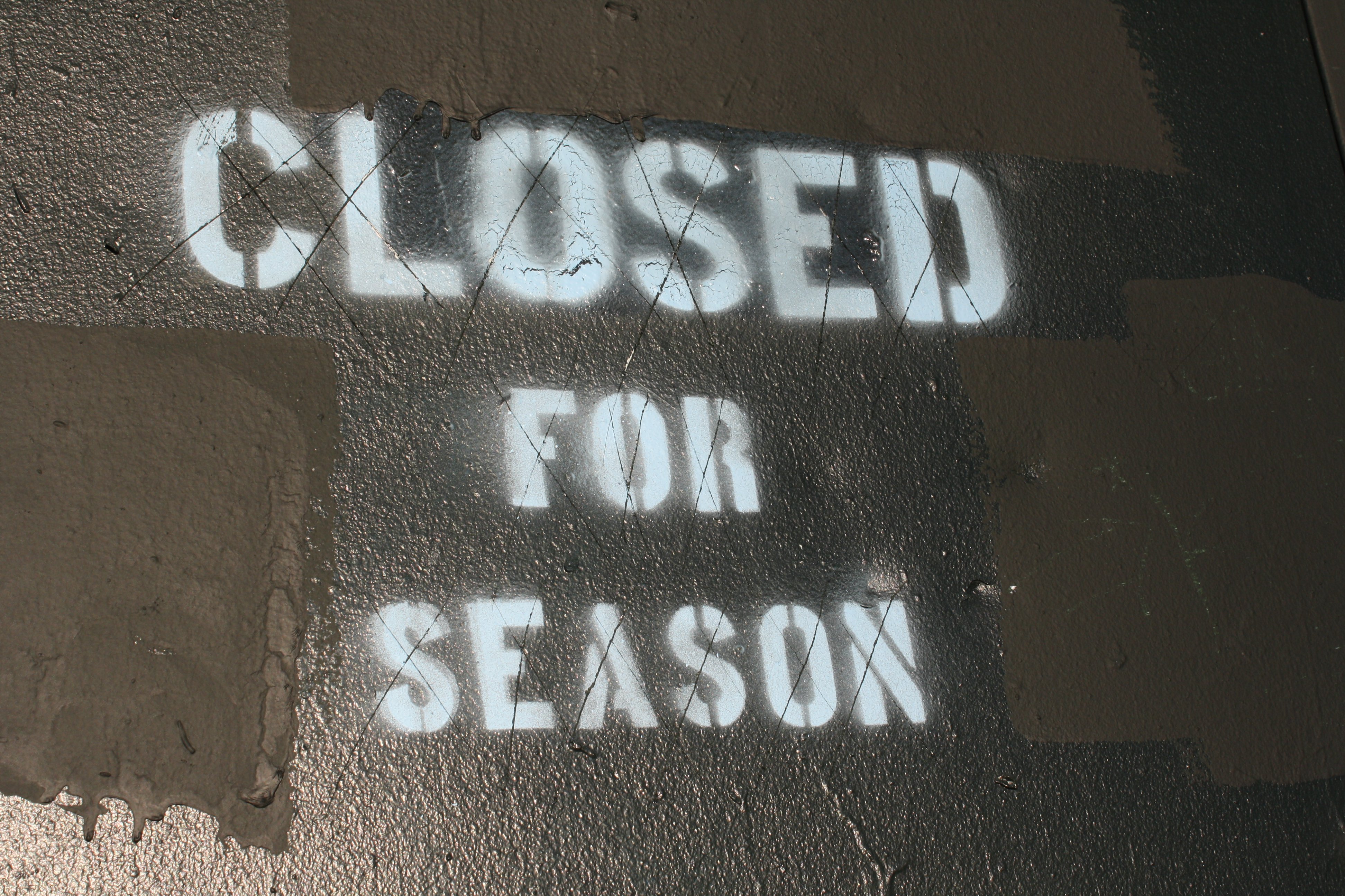 Closed For The Season #24