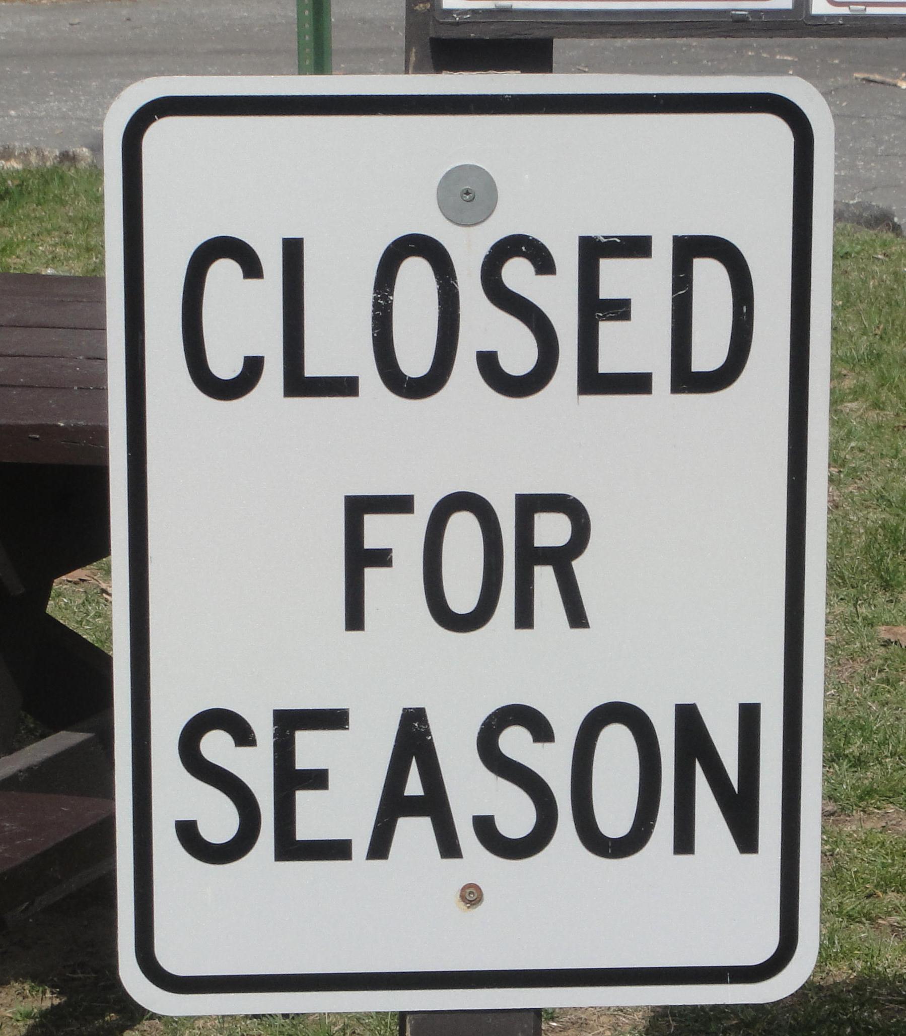 Closed For The Season #26