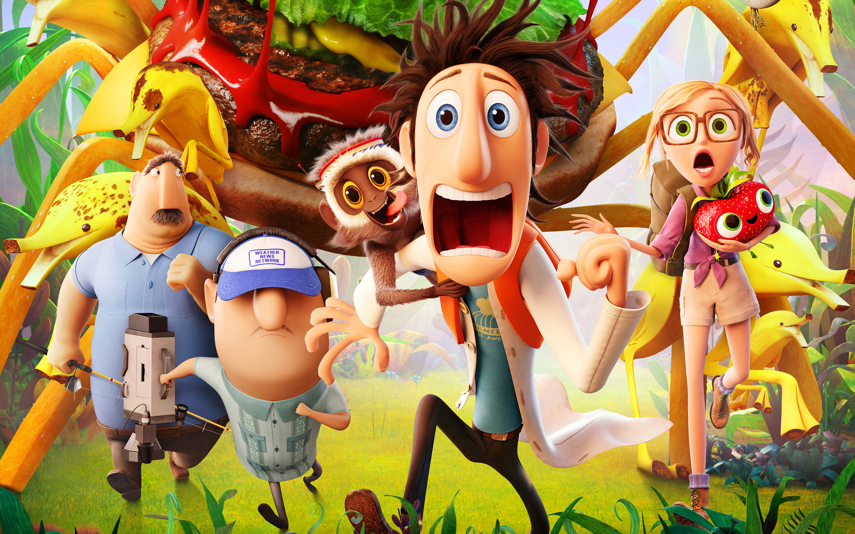 HQ Cloudy With A Chance Of Meatballs 2 Wallpapers | File 2692.14Kb