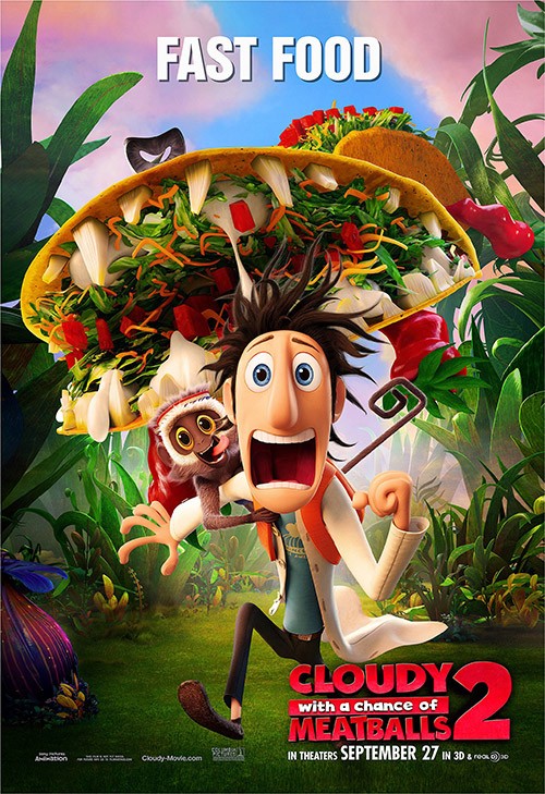 500x729 > Cloudy With A Chance Of Meatballs 2 Wallpapers