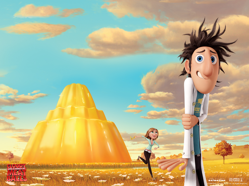 Nice wallpapers Cloudy With A Chance Of Meatballs 1024x768px