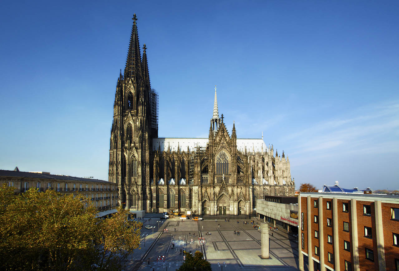 HD Quality Wallpaper | Collection: Religious, 1280x869 Cologne Cathedral