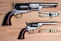 HD Quality Wallpaper | Collection: Weapons, 200x136 Colt Dragoon Revolver