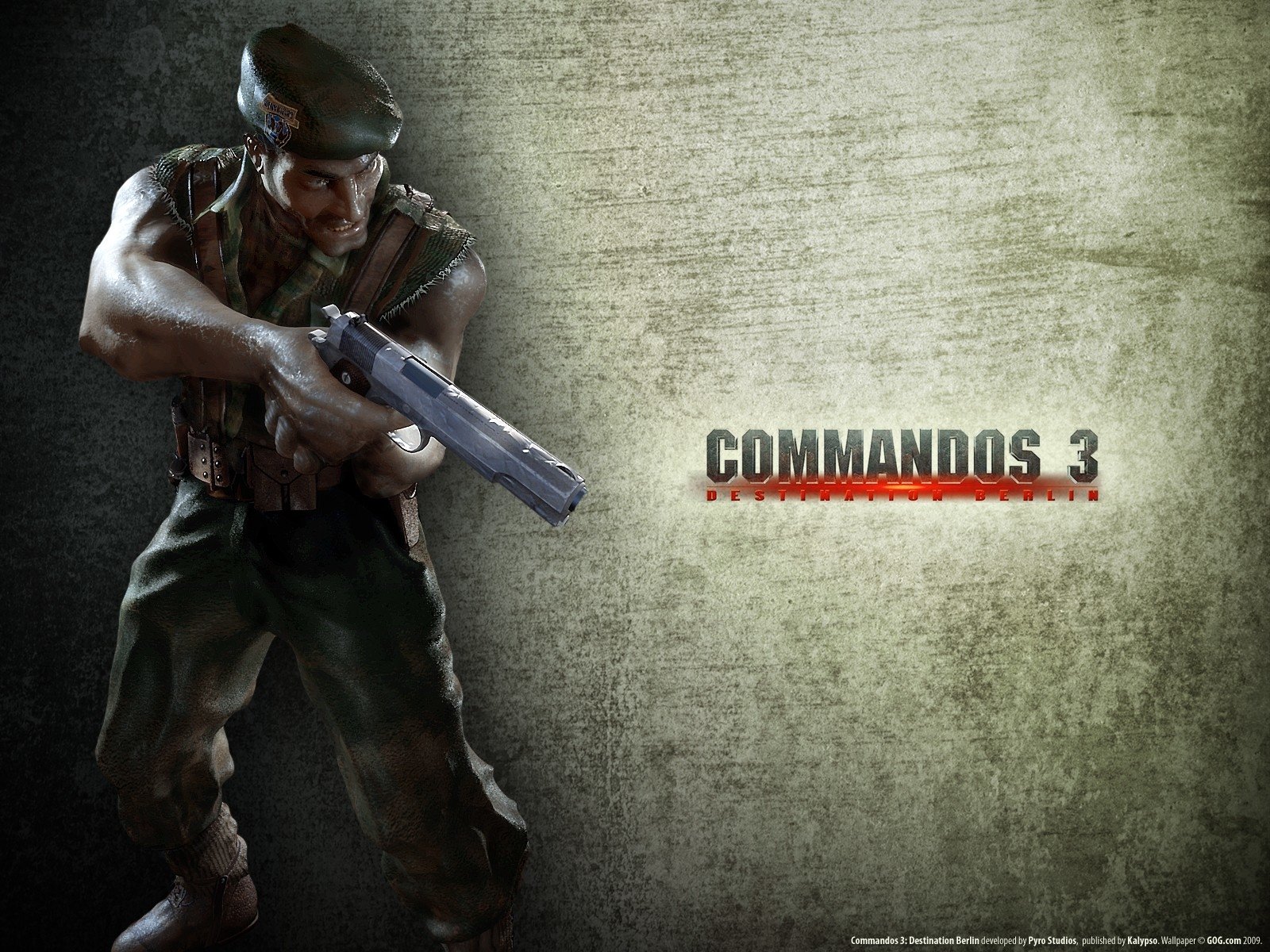 Commandos 3: Destination Berlin Backgrounds, Compatible - PC, Mobile, Gadgets| 1600x1200 px