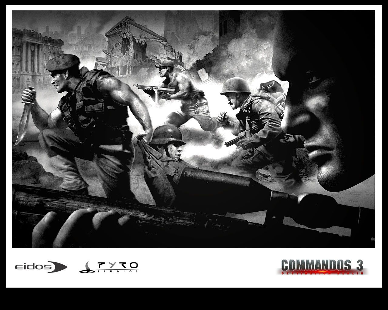 Commandos 3: Destination Berlin High Quality Background on Wallpapers Vista