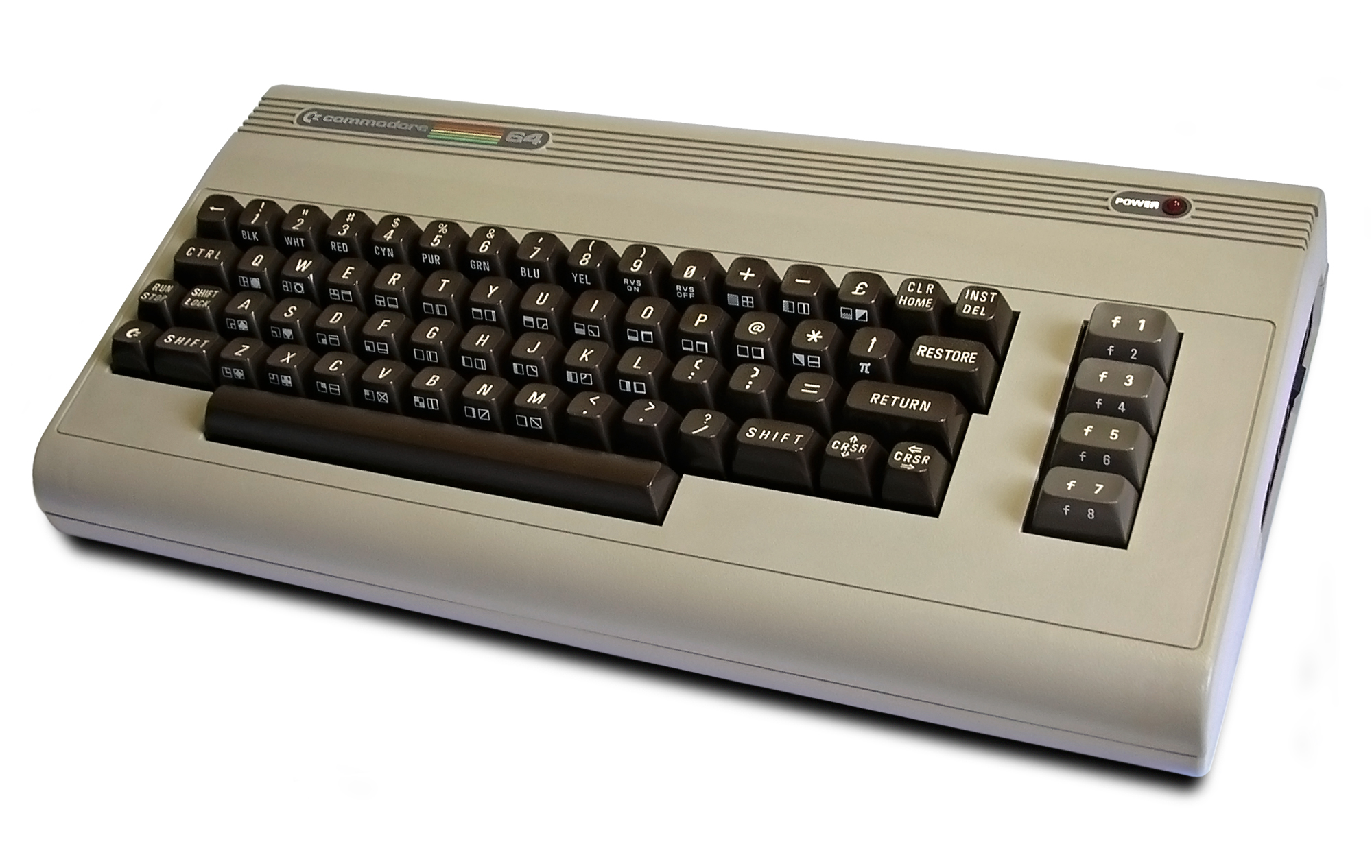 HD Quality Wallpaper | Collection: Technology, 2000x1266 Commodore 64