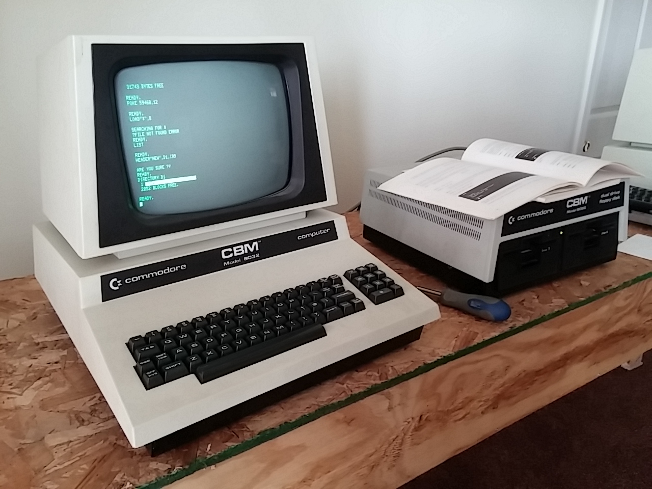 Nice Images Collection: Commodore 8032 Desktop Wallpapers
