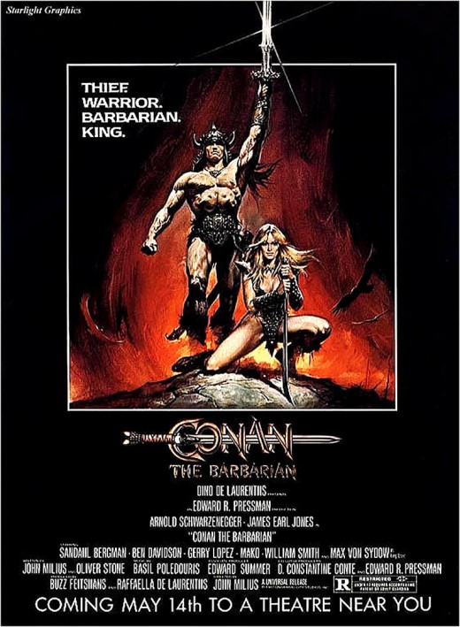 HD Quality Wallpaper | Collection: Movie, 520x709 Conan The Barbarian (1982)