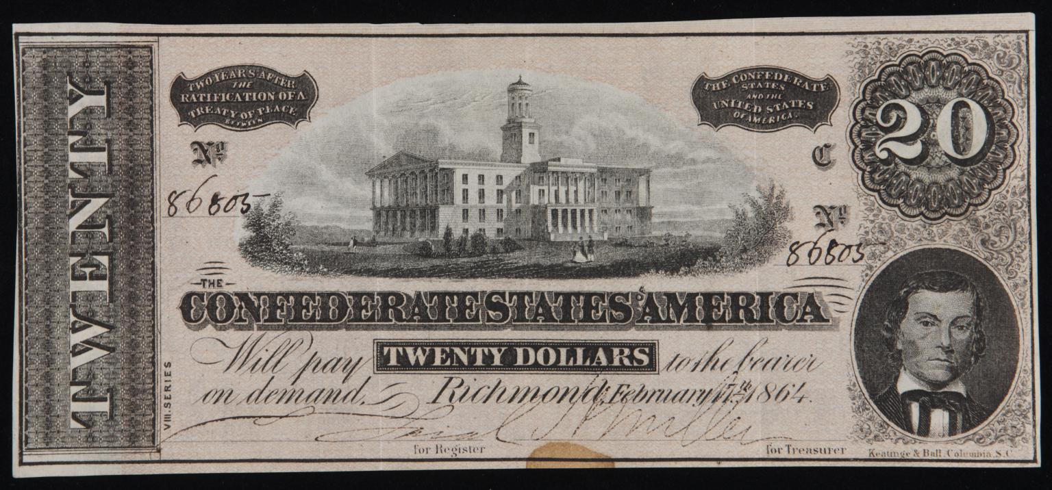 Confederate States Of America Dollar #7