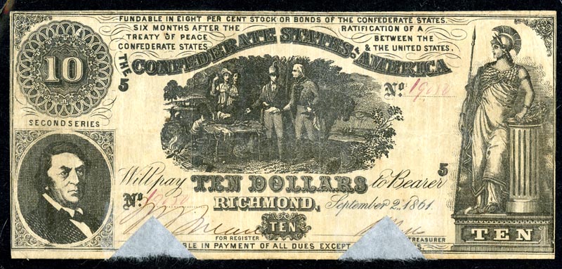 Confederate States Of America Dollar #20