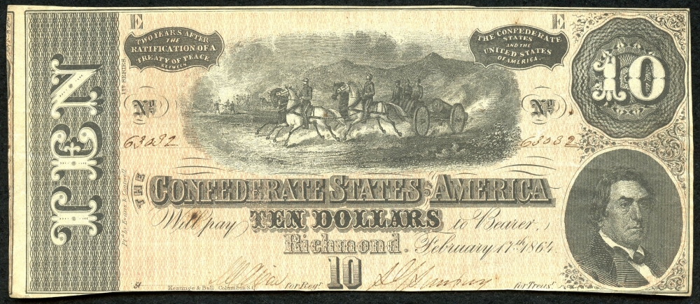 Confederate States Of America Dollar #24