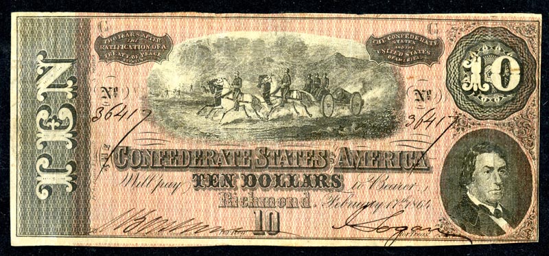 Confederate States Of America Dollar #23