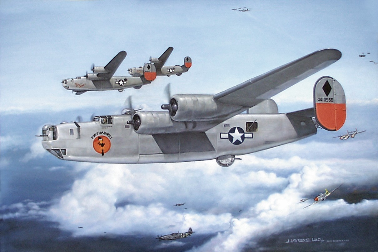Nice Images Collection: Consolidated B-24 Liberator Desktop Wallpapers