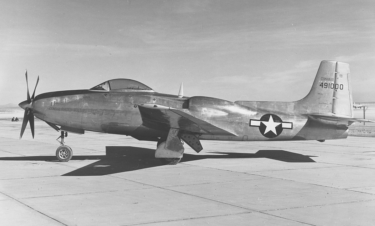 Consolidated Vultee XP-81 Pics, Military Collection