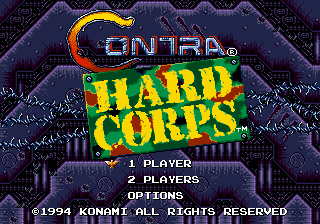 Contra: Hard Corps Backgrounds, Compatible - PC, Mobile, Gadgets| 320x224 px