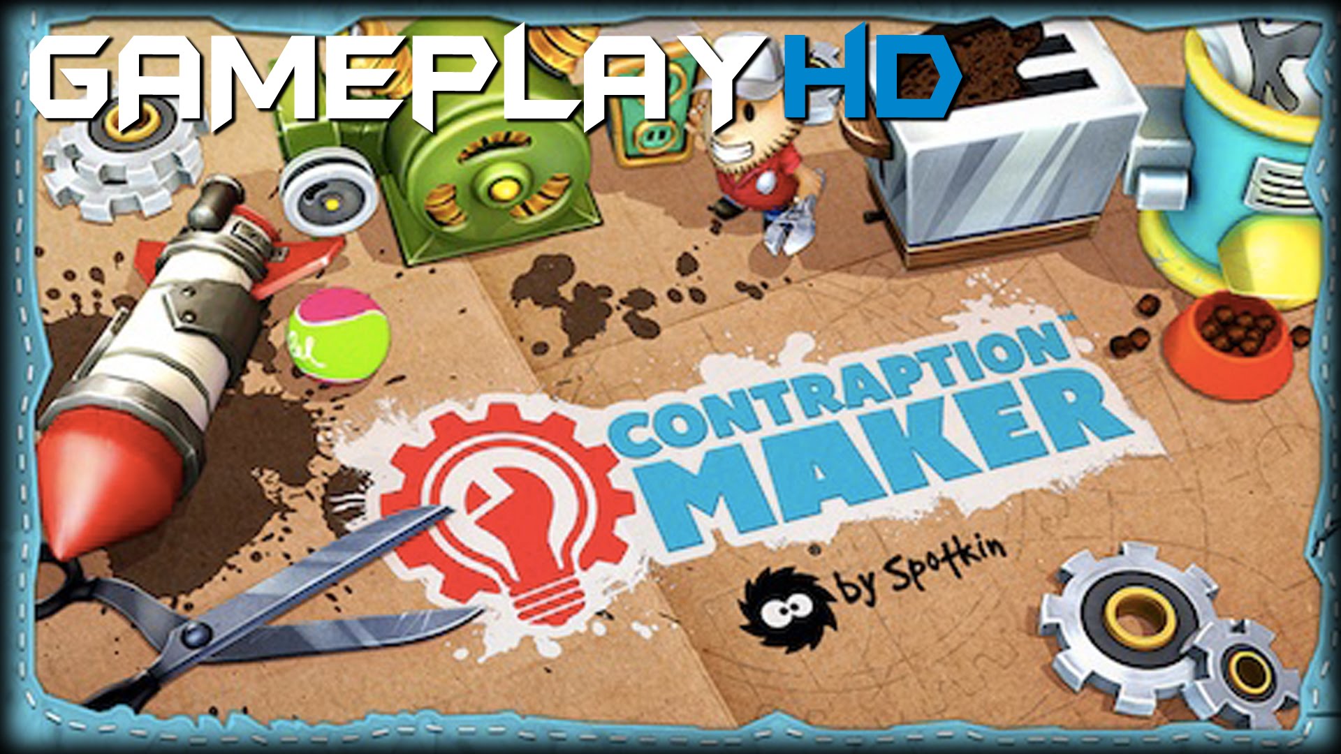 HD Quality Wallpaper | Collection: Video Game, 1920x1080 Contraption Maker