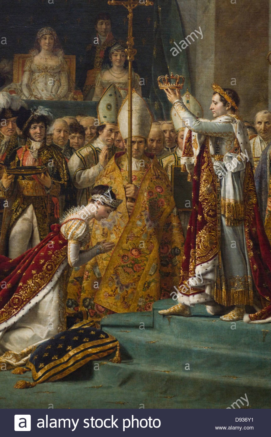 Nice wallpapers Coronation Of Napoleon 863x1390px