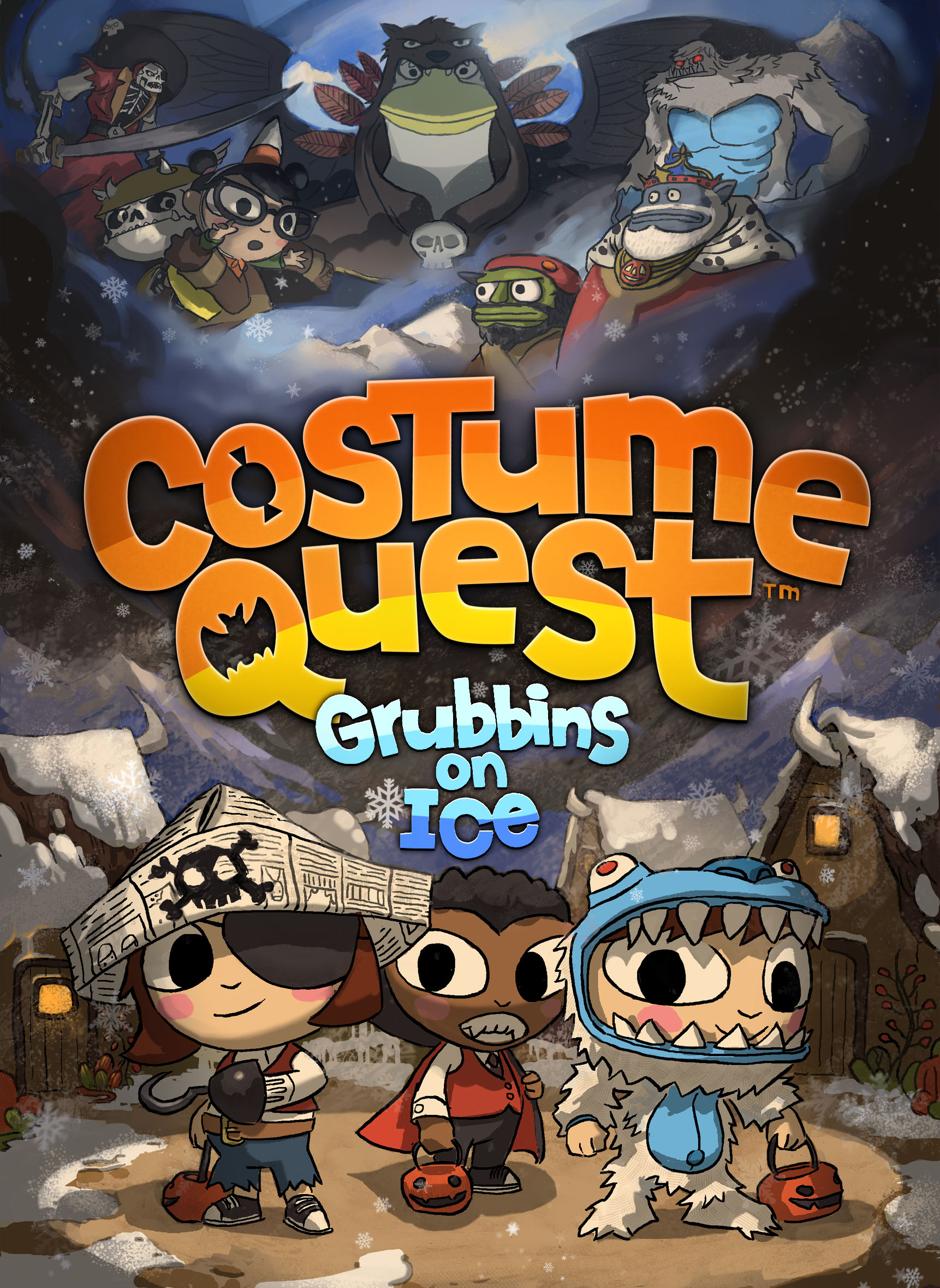 Nice wallpapers Costume Quest 1722x2359px