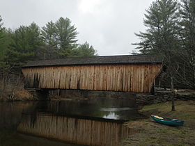 HD Quality Wallpaper | Collection: Man Made, 280x210 Covered Bridge