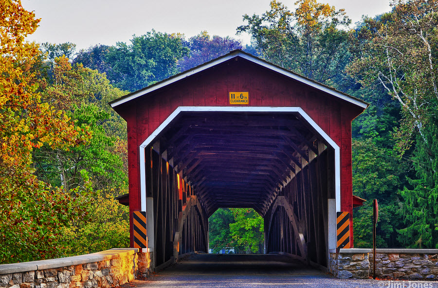 Nice Images Collection: Covered Bridge Desktop Wallpapers