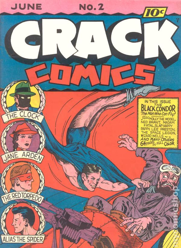 Images of Crack Comics | 600x823