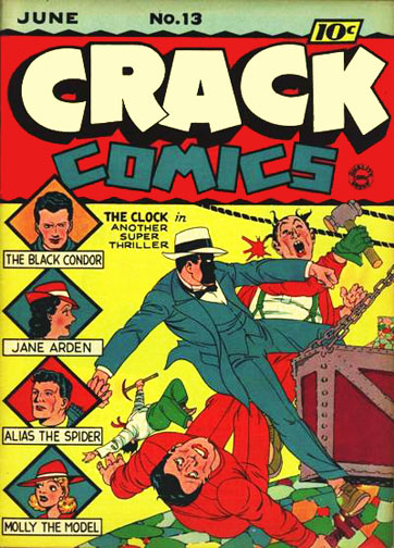 Crack Comics Pics, Comics Collection