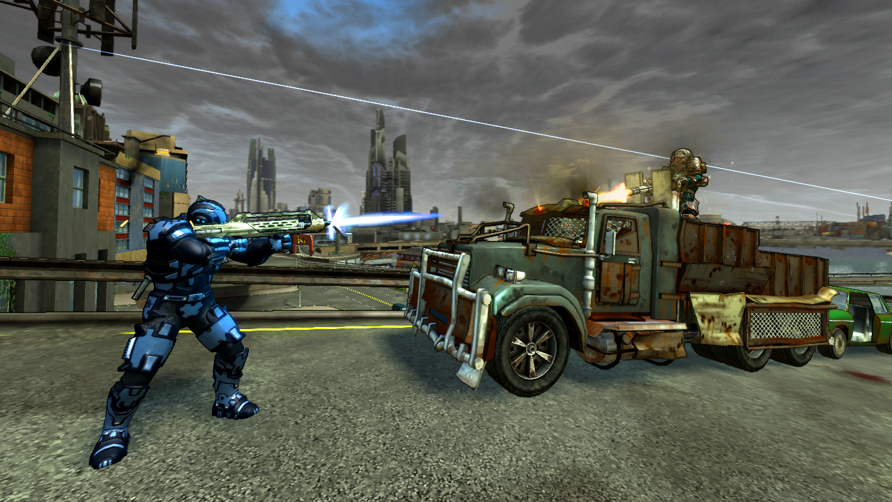 Nice Images Collection: Crackdown Desktop Wallpapers