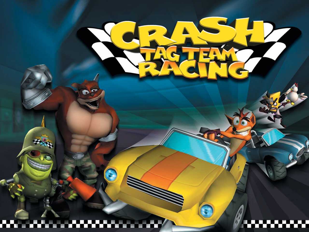 High Resolution Wallpaper | Crash Tag Team Racing 1280x960 px