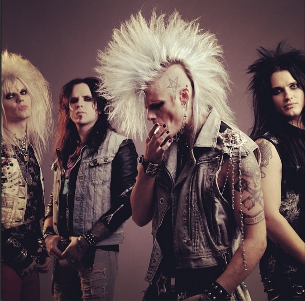 Nice wallpapers Crashdiet 615x607px