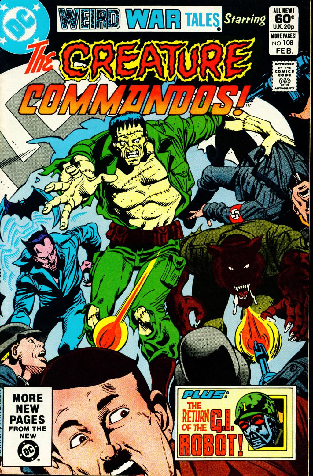 HD Quality Wallpaper | Collection: Comics, 1024x1553 Creature Commandos