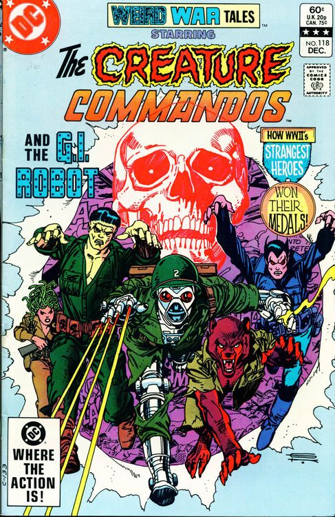 HD Quality Wallpaper | Collection: Comics, 487x750 Creature Commandos