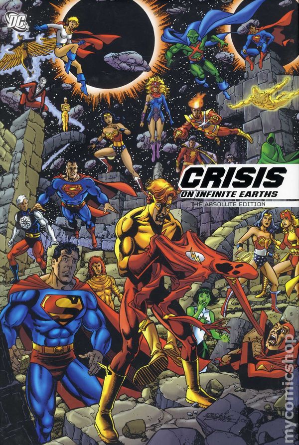 HD Quality Wallpaper | Collection: Comics, 600x893 Crisis On Infinite Earths