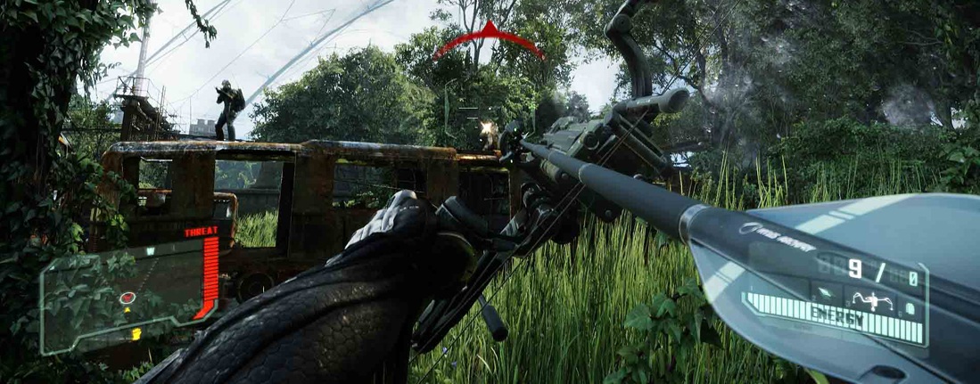 HD Quality Wallpaper | Collection: Video Game, 1099x431 Crysis 4