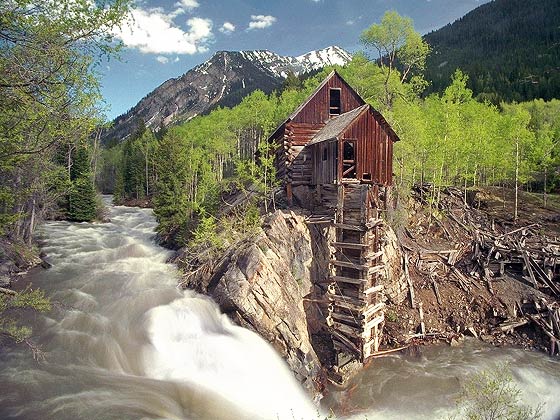Nice Images Collection: Crystal Mill Desktop Wallpapers
