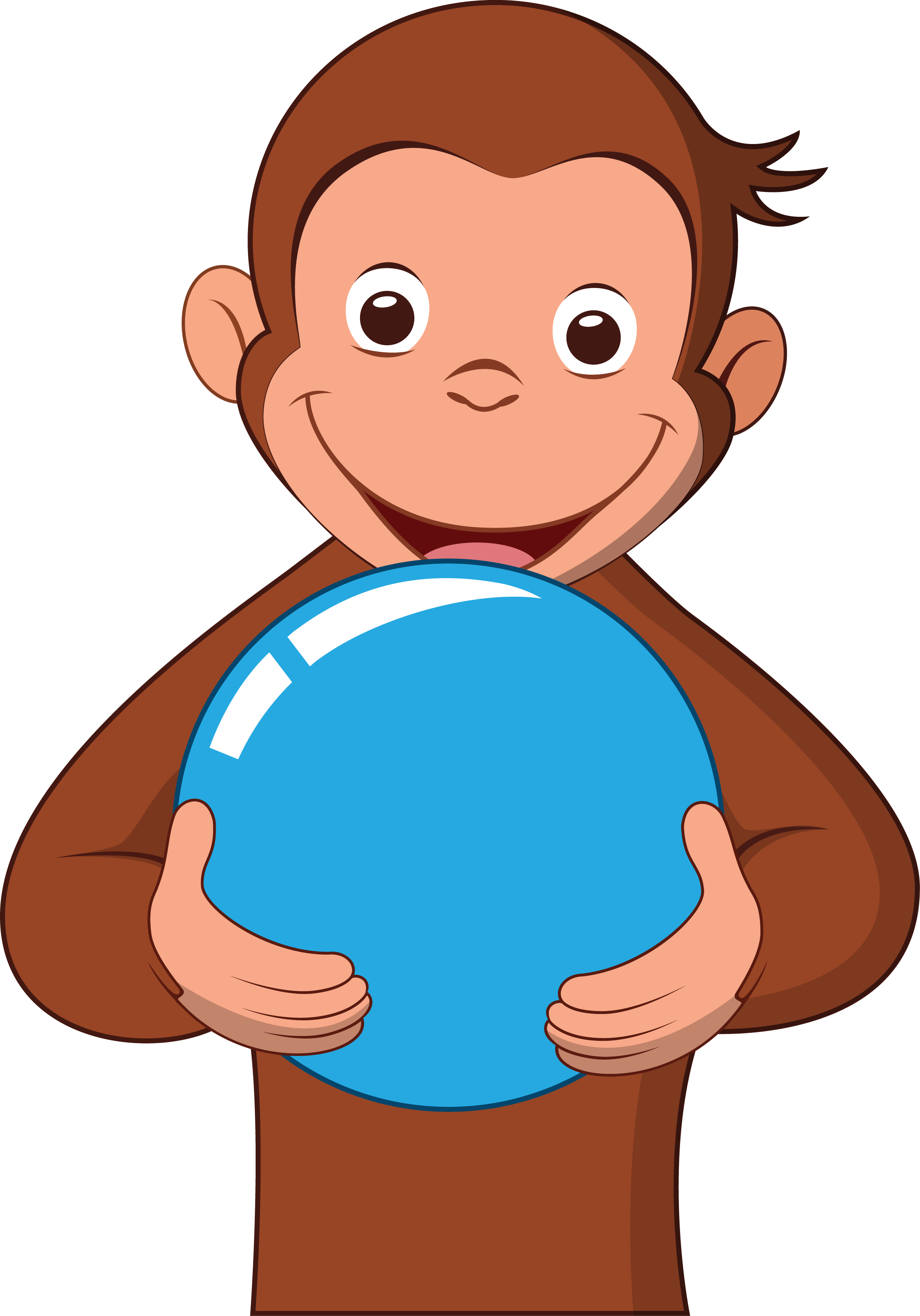 High Resolution Wallpaper | Curious George 2300x3290 px