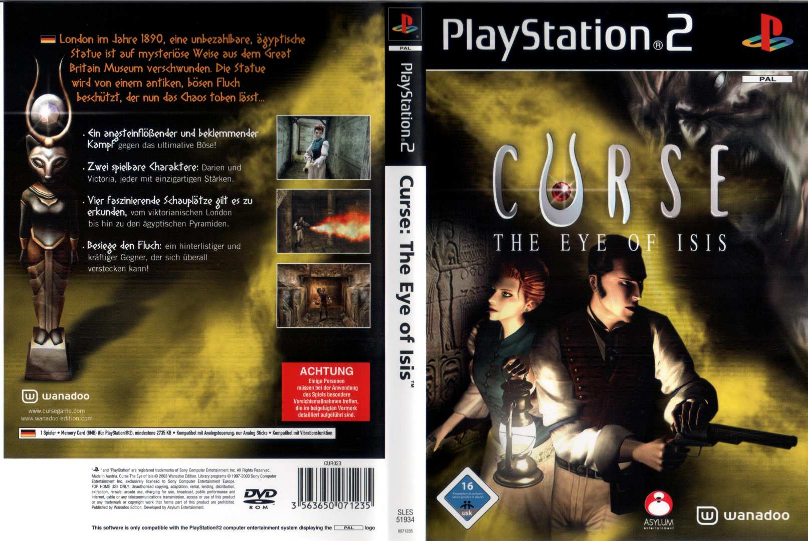 Curse:the Eye Of Isis #25