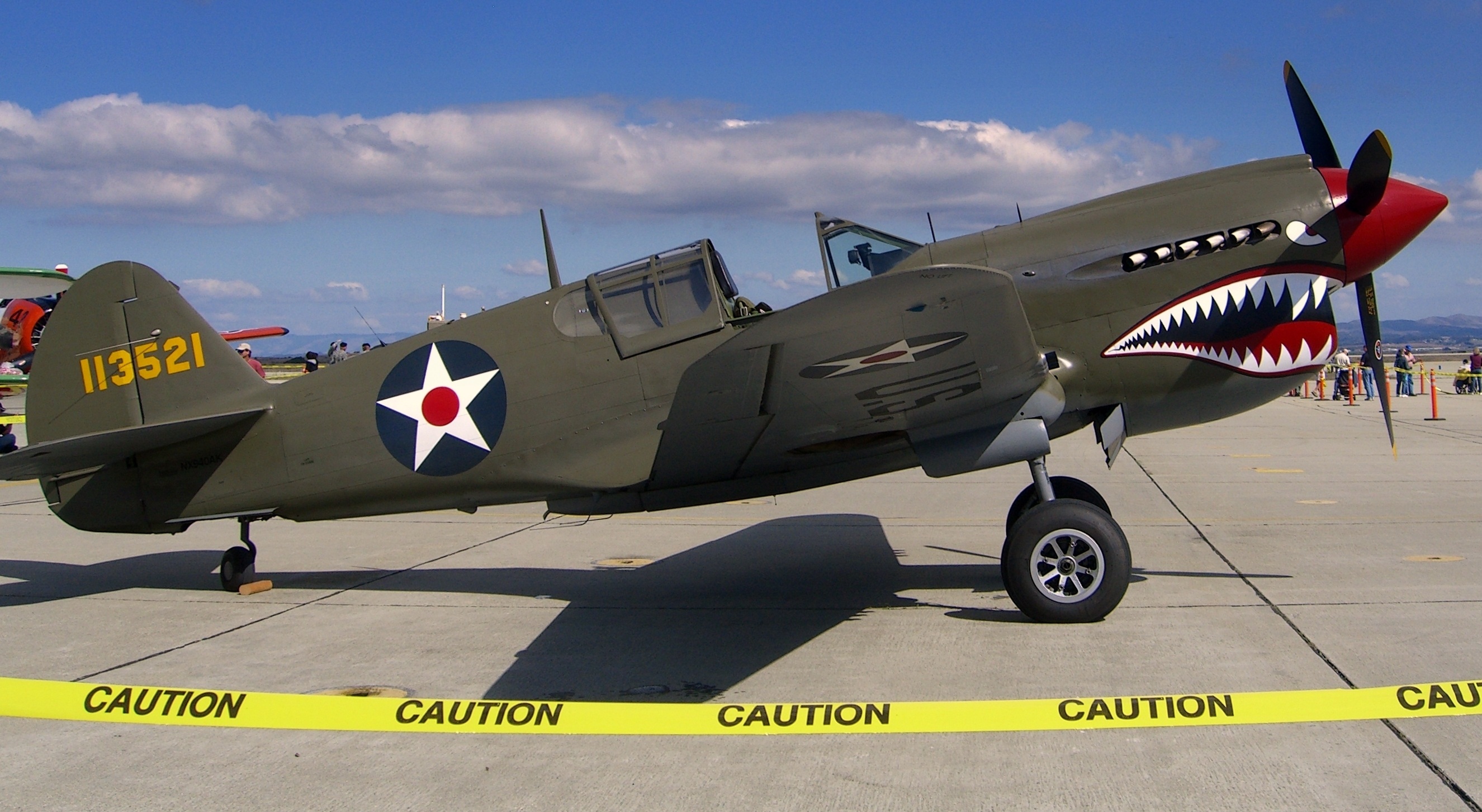 HD Quality Wallpaper | Collection: Military, 2651x1453 Curtiss P-40 Warhawk
