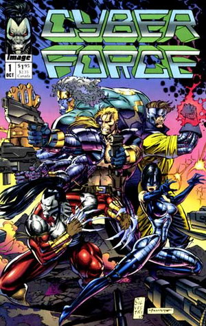 Cyber Force Pics, Comics Collection
