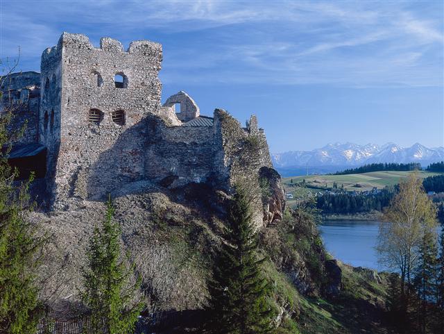 Czorsztyn Castle HD wallpapers, Desktop wallpaper - most viewed