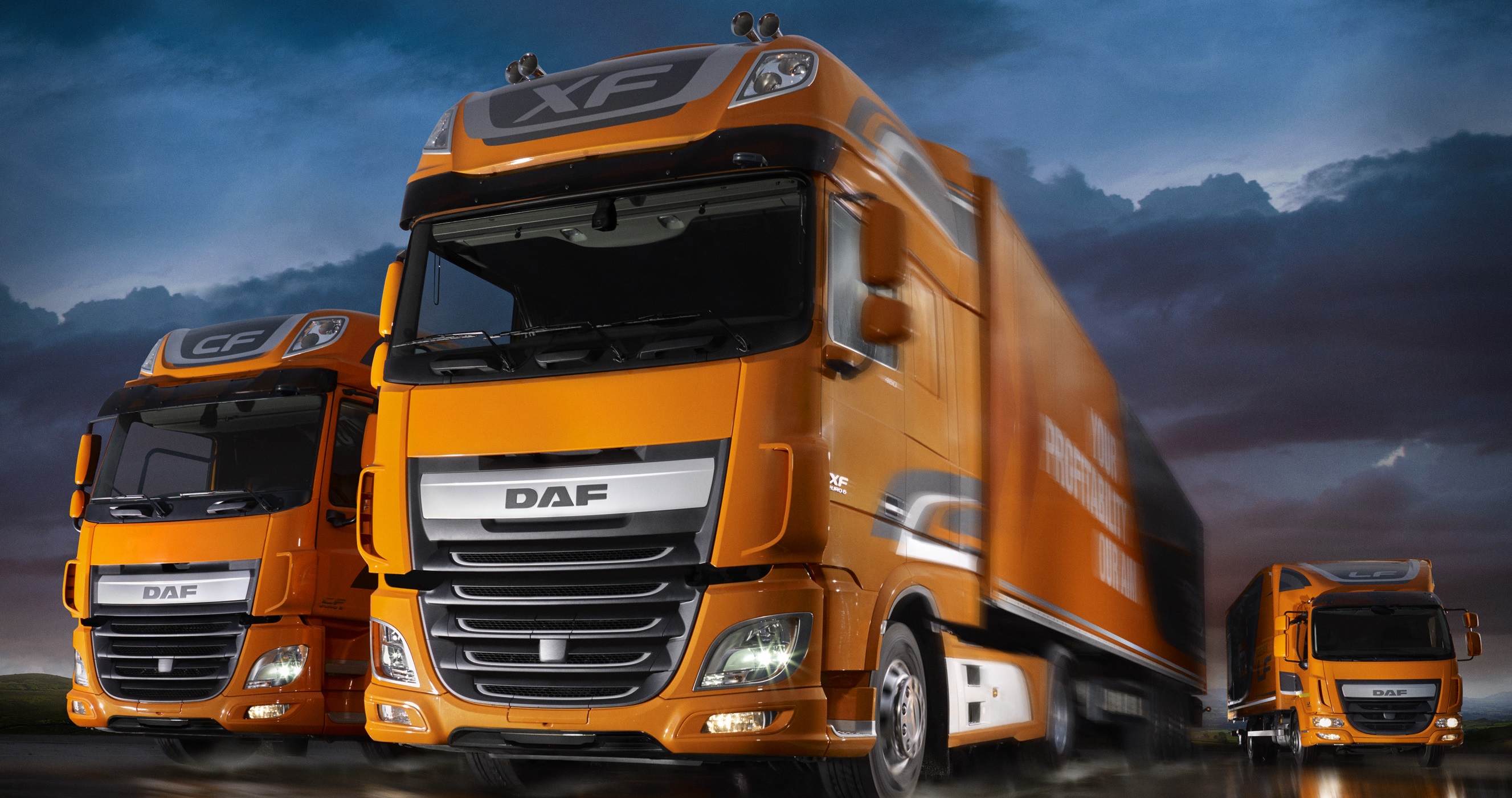 Nice wallpapers DAF 2654x1401px