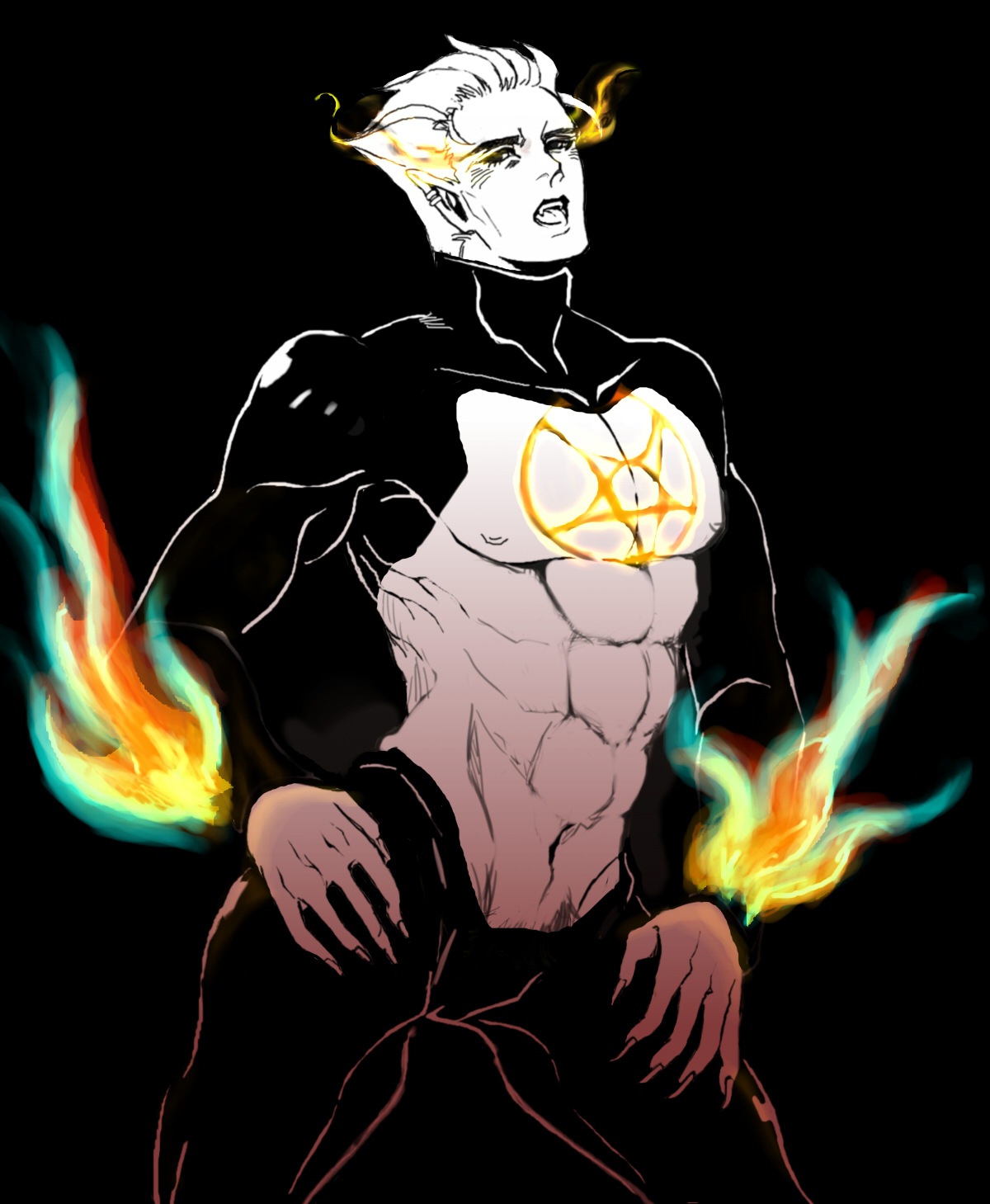 Nice wallpapers Daimon Hellstrom 1200x1459px