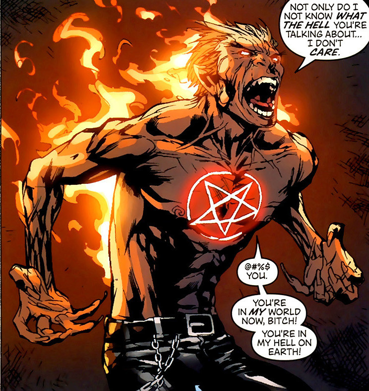 Nice wallpapers Daimon Hellstrom 744x787px