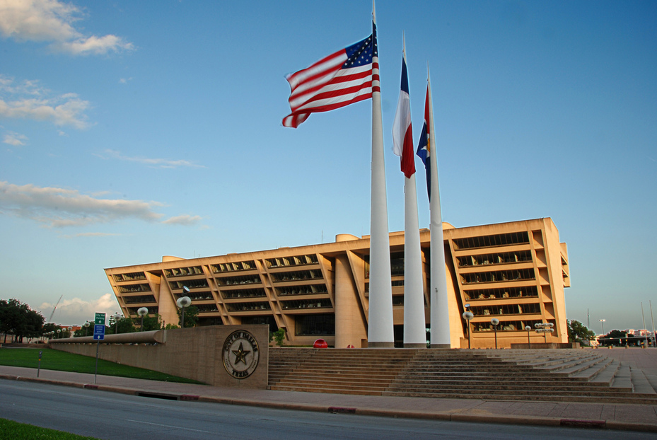 Nice wallpapers Dallas City Hall 929x622px
