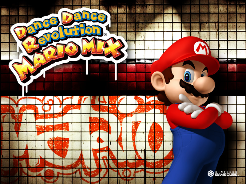 HQ Dance Dance Revolution: Mario Mix Wallpapers | File 281.03Kb