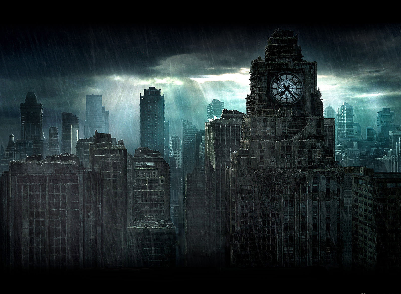 Dark City High Quality Background on Wallpapers Vista