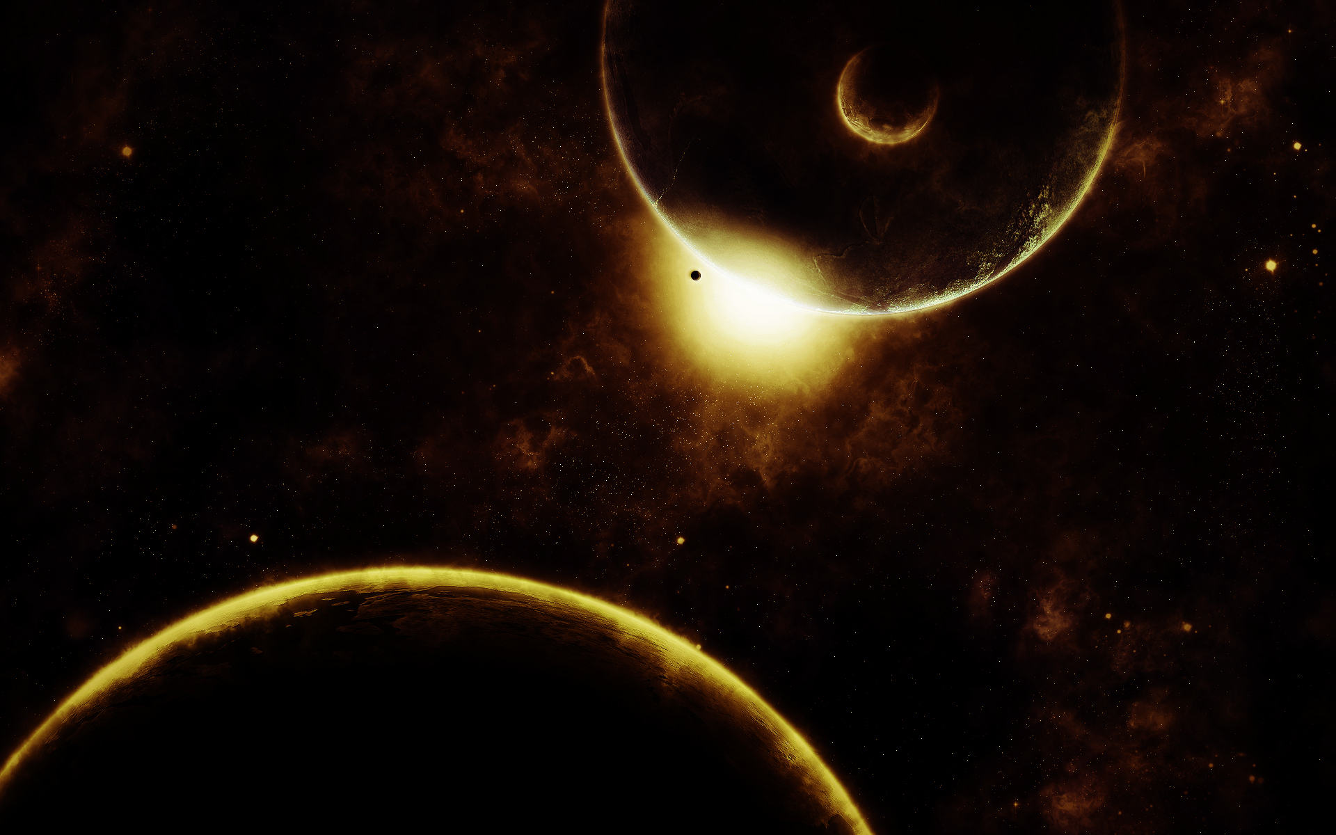 Dark Space Backgrounds, Compatible - PC, Mobile, Gadgets| 1920x1200 px