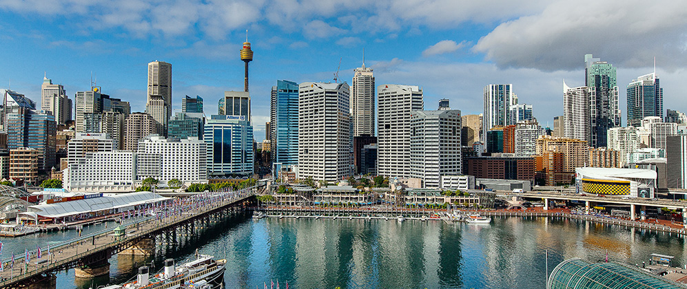 High Resolution Wallpaper | Darling Harbour 997x420 px