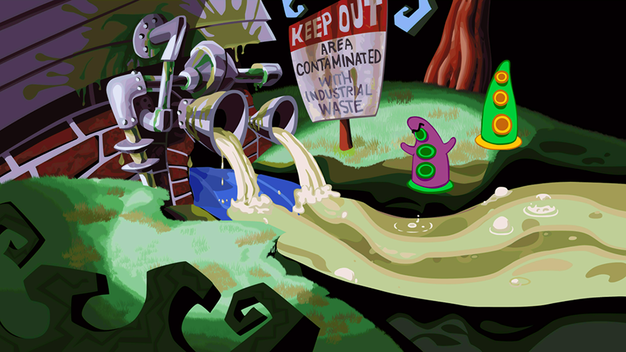 HD Quality Wallpaper | Collection: Video Game, 900x506 Day Of The Tentacle