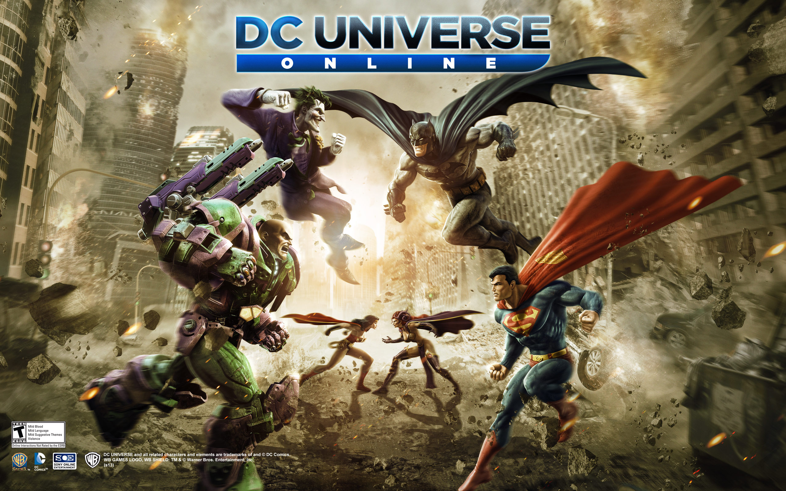 DC Universe Online Backgrounds, Compatible - PC, Mobile, Gadgets| 2560x1600 px