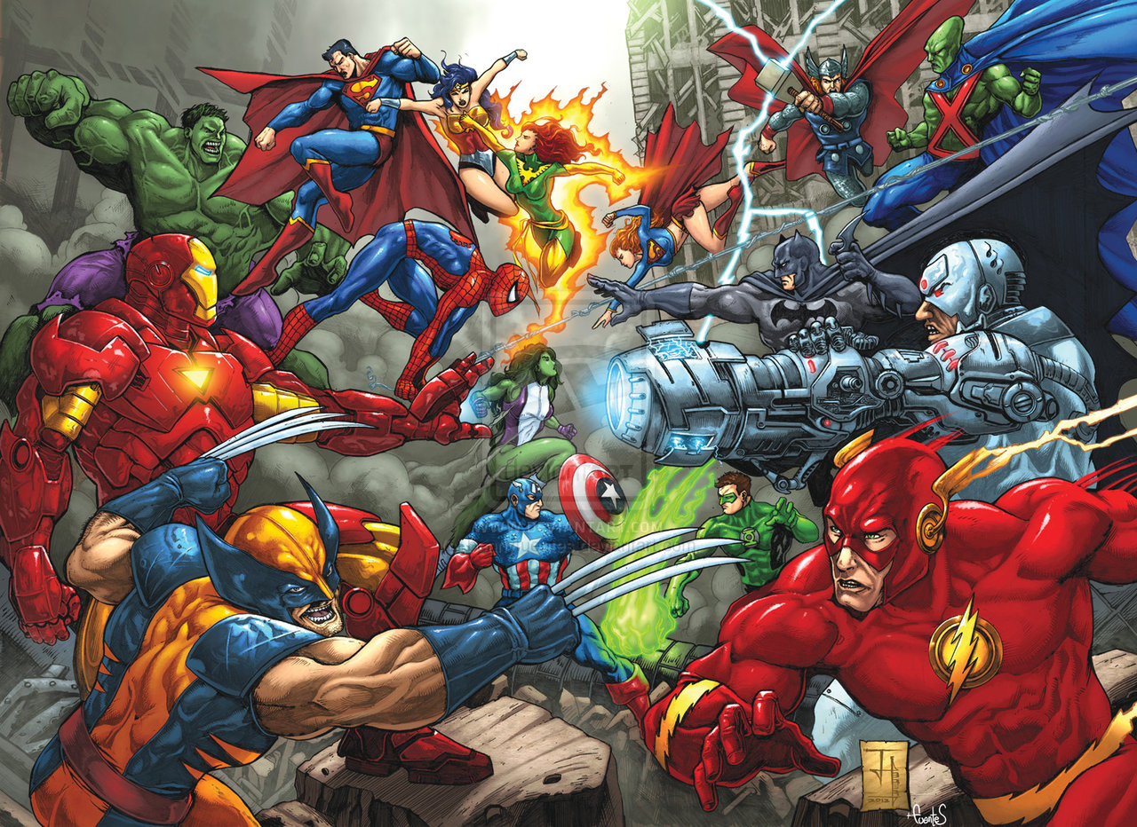 Images of DC Vs. Marvel | 1280x932